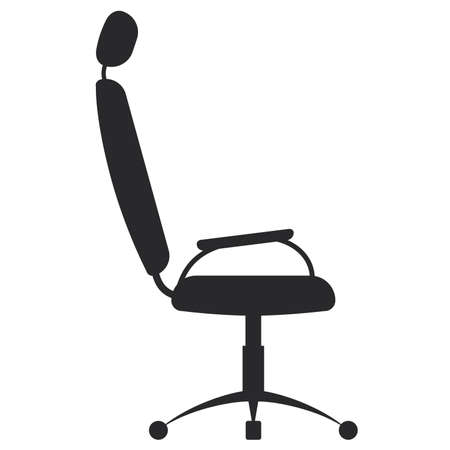 Vector drawing of an office chairのイラスト素材