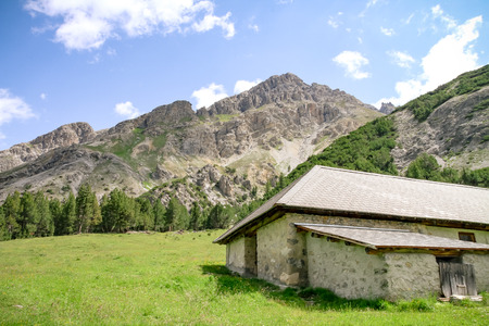 Val Plavna, Under Engadineの写真素材