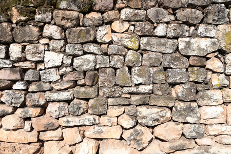 Stone Wall Textureの写真素材