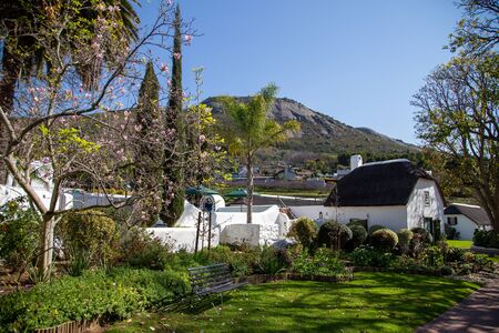 Cape Dutch architecture, Western Capeの写真素材