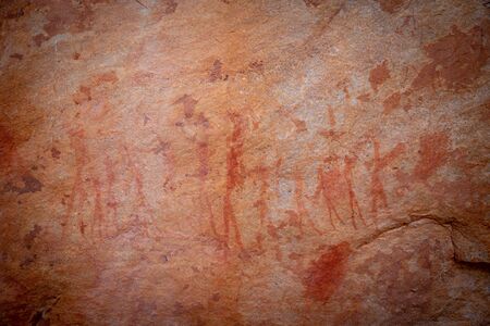 Rock Art of the Old Bushmansの写真素材