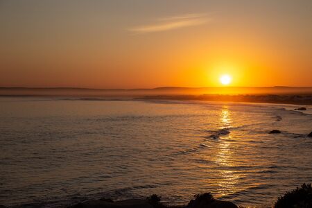 Sunset over Paternoster, Western Capeの写真素材