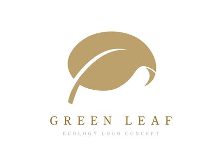 Leave icon vector isolated on black background. Green leave of trees and plants. Elements for eco and bio.のイラスト素材