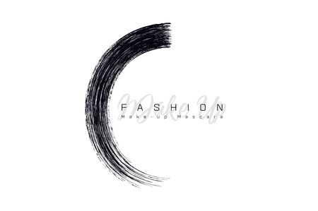 Creative make up logo.のイラスト素材