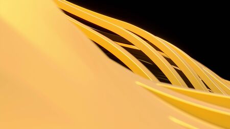 Golden abstract metalの写真素材