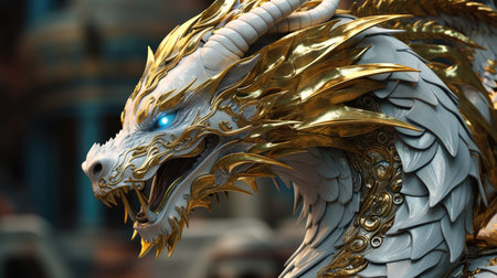 Powerful Epic Legendary Dragon Chines New Year 2024の素材