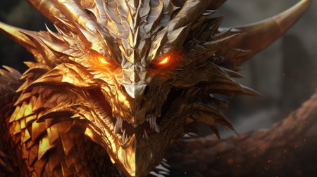 Powerful Epic Legendary Dragon Chines New Year 2024の素材