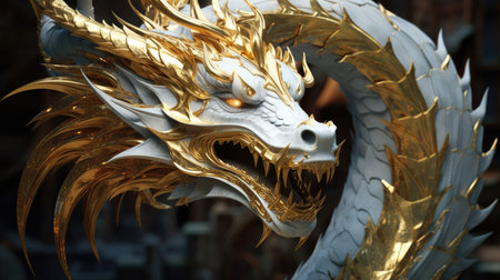Powerful Epic Legendary Dragon Chines New Year 2024の素材