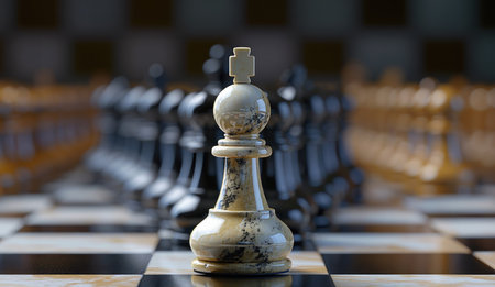 Chess Game Board Strategy and Tacticsの素材
