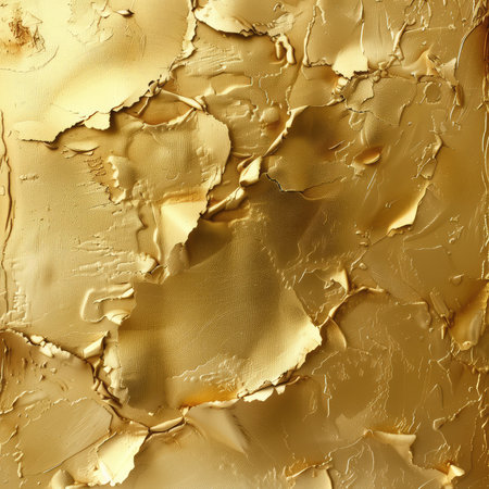 Golden Texture Background with Elegant Abstract Scratches and Patternsの素材