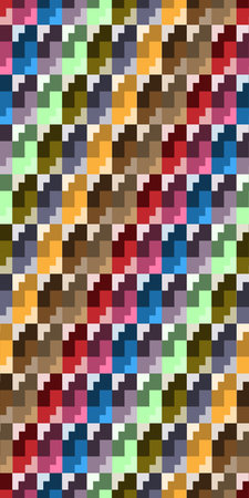 infinite colorful pattern 