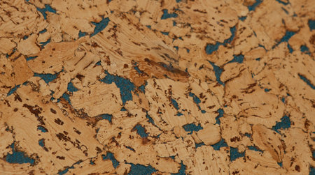 wood texture - old aged brown grunge lines plank blank green background.の写真素材