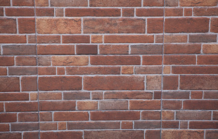 shiny brick wall texture background.Bright abstract mosaic brown background with gloss.Bathroom...
