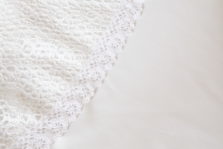 white fabric texture background,white satin fabric texture backgroundの写真素材