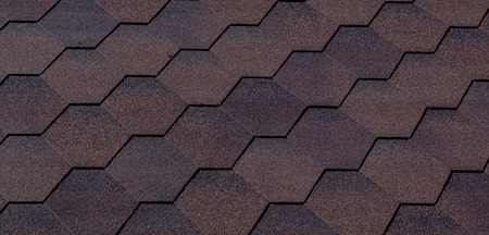 texture, background, pattern. roofing tiles flexible soft bituminous compositeの写真素材