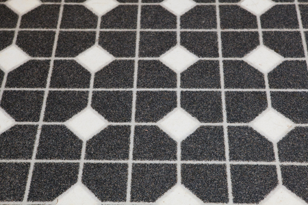 Linoleum background. Image includes a effect the black and white tones.の写真素材