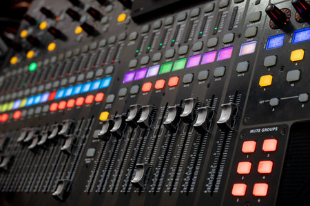buttons equipment for sound mixer control, equipment for sound mixer control, electornic device.