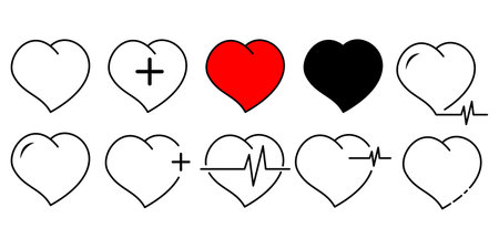 Happy Valentines Day typography poster or banner. Happy Valentine's Day. Simple vector cover for social networkのイラスト素材