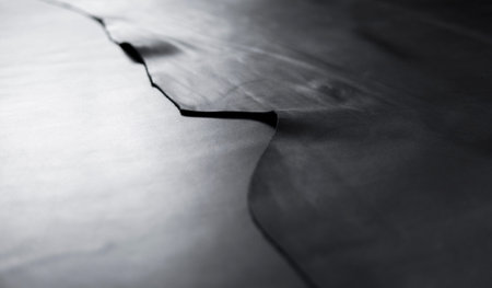 Natural black leather. Raw materials for manufacture of bags, shoes, clothing and accessories.