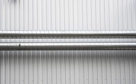 Air vent ducts of air conditioning and ventilation system on the wall.の写真素材