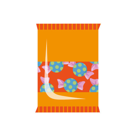 Candy icon. Flat illustration of candy vector icon for web designのイラスト素材