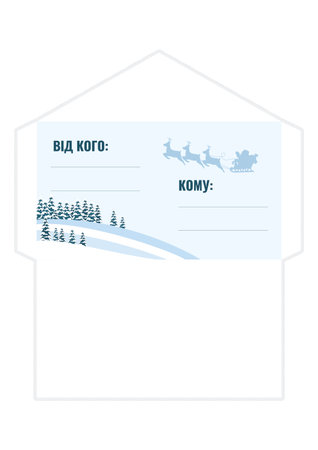 Christmas greeting card with Santa and reindeer. Vector illustration.のイラスト素材