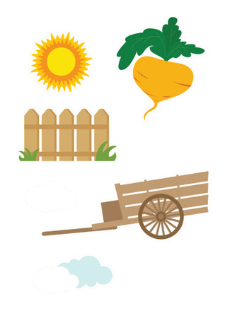 Farm concept with icon design, vector illustration 10 eps graphic.のイラスト素材