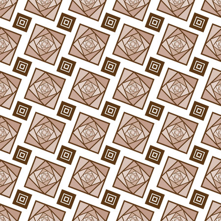 Geometric elements on white backgroundの写真素材