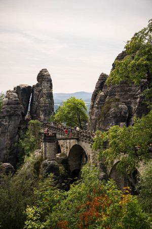 Saxon Swiss lanscapeの写真素材