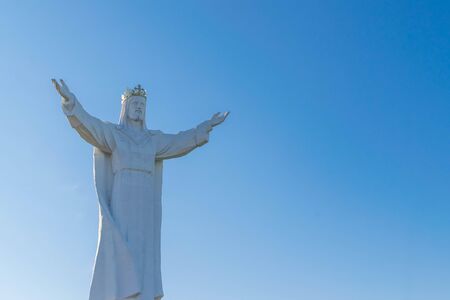 Christ the King - The world's tallest statue is built on the money of citizens of a small city in Polandの写真素材