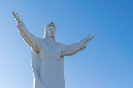 Christ the King - The world's tallest statue is built on the money of citizens of a small city in Polandの写真素材