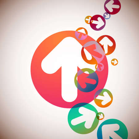 Arrows Backgroundのイラスト素材
