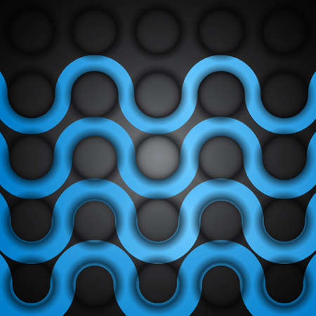 abstract waves backgroundのイラスト素材