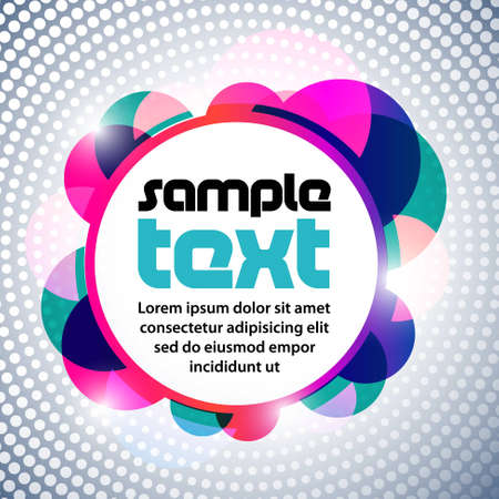 abstract background with place for textのイラスト素材