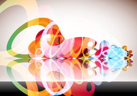 abstract backgroundのイラスト素材