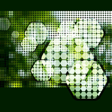 abstract mosaicのイラスト素材