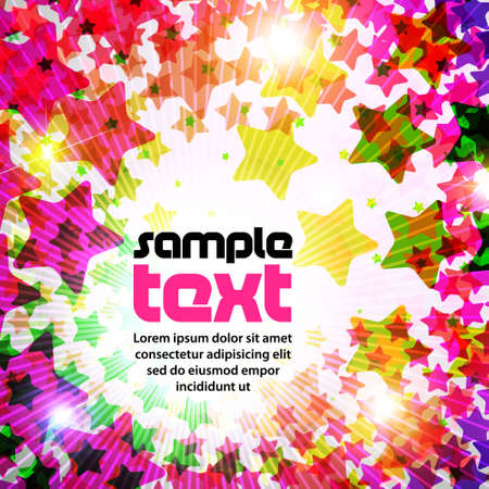 stars backgroundのイラスト素材