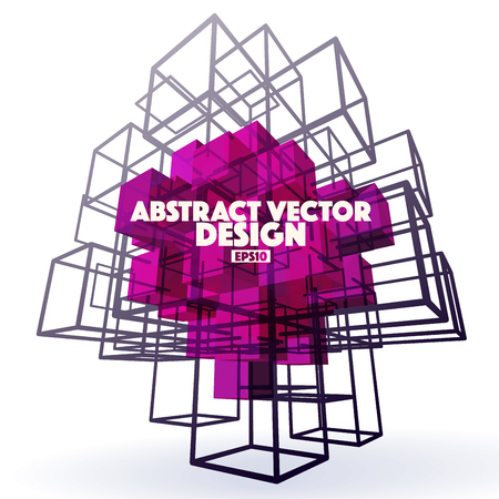 Geometric Abstract Vector Design Elementのイラスト素材