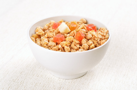 Muesli with dried fruits の写真素材