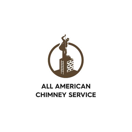 ALL AMERICAN CHIMNEY SERVICEのイラスト素材
