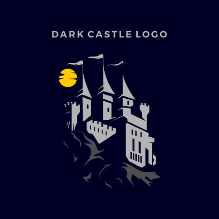 DARK CASTLE LOGOのイラスト素材