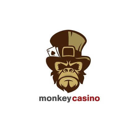 MONKEY CASINO ILLUSTRATIONのイラスト素材