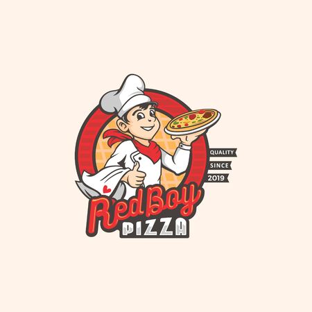REDBOY PIZZAのイラスト素材