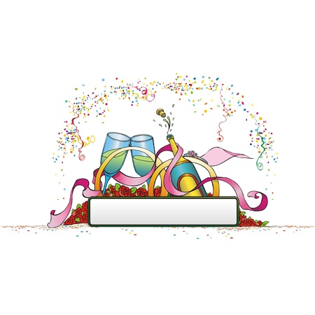 holiday card. Vector illustrationのイラスト素材