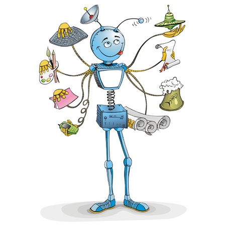 robotのイラスト素材