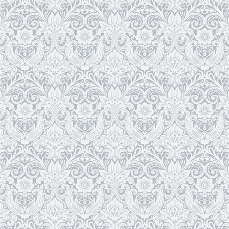 Seamless wallpaper patternのイラスト素材