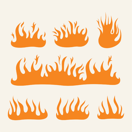 Fire Flamesのイラスト素材