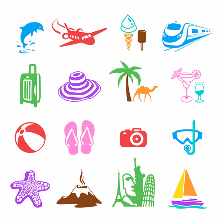 Summer Iconsのイラスト素材