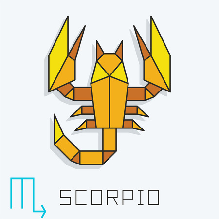 Scorpio signのイラスト素材