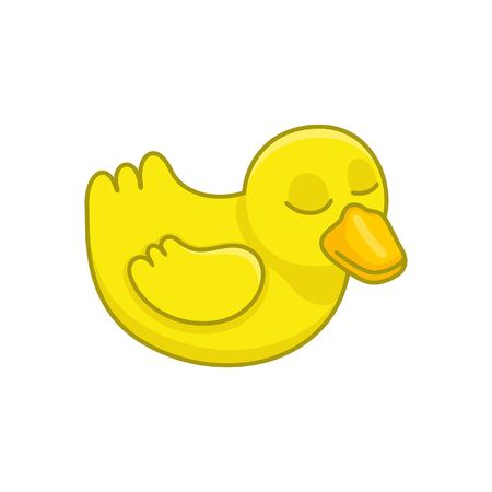 Duckling. isolated on white backgroundのイラスト素材